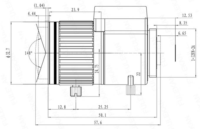 5,0 lente de câmara de segurança da objetiva 2.8-12mm/varifocal IR HD do CCTV da íris HD de Megapixel auto/zumbido & CS manuais F1.6 do foco 5,0 lente de câmara de segurança da objetiva 2.8-12mm/varifocal IR HD do CCTV da íris HD de Megapixel auto/zumbido & CS manuais F1.6 do foco