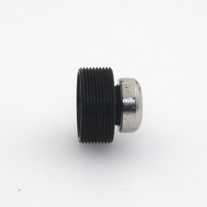 Lente de prata da placa do efeito do botão do metal do filtro do IR da lente do CCTV 6mm do botão da cor para a câmara de segurança do CCTV