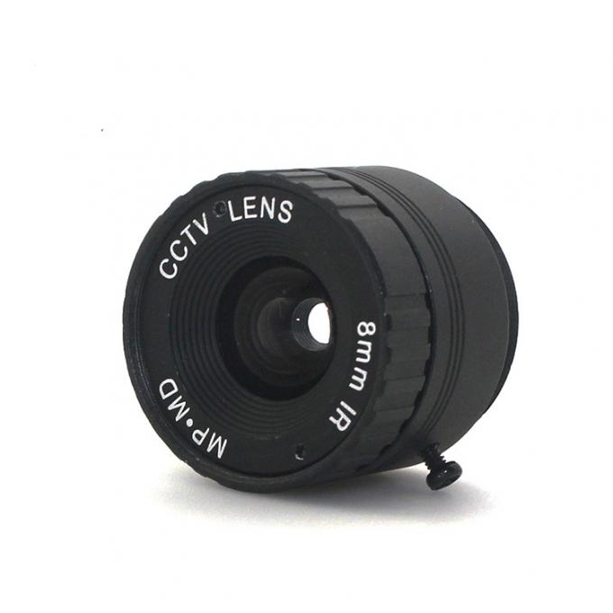 A objetiva mega 8mm do cctv dos pixéis fixou a lente da íris, 1/3 de Cs F1.6 fixado montagem para a câmara de segurança