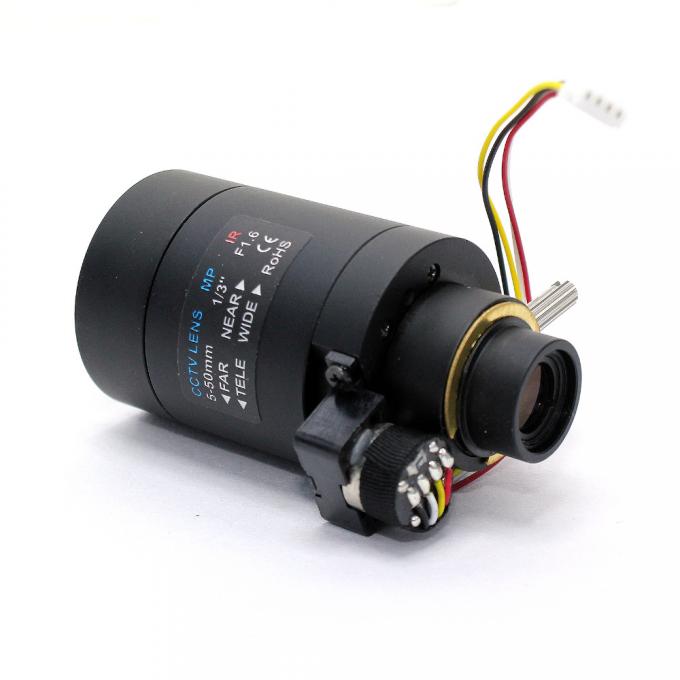 Opinião da abertura da C.C. da montagem D14 da lente 5-50mm de HD Varifocal auto aproximadamente 100m para a câmera do CCTV de Analog/720P/1080P AHD/CVI/TVI/IP