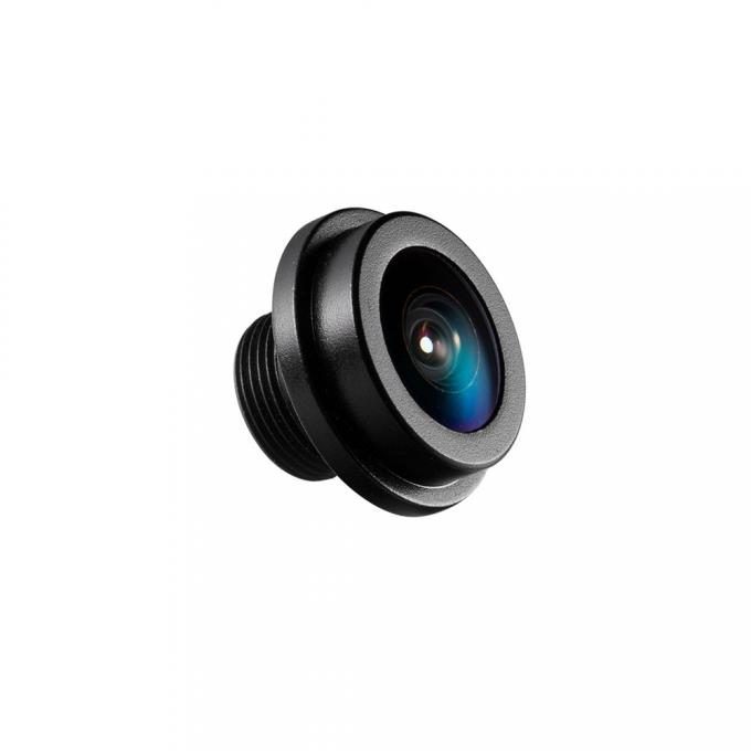 Lente 1.3mm da montagem do veículo 1/4 de lente panorâmico da opinião traseira do veículo M8 do grau TTL 12.19mm do tamanho DFOV 190 Lente 1.3mm da montagem do veículo 1/4 de lente panorâmico da opinião traseira do veículo M8 do grau TTL 12.19mm do tamanho DFOV 190