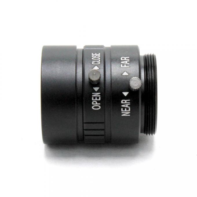a íris do IR da montagem do CS da lente do CCTV de 3MP HD 12mm 1/2 fixou 28,5 graus para a câmera do IP da segurança