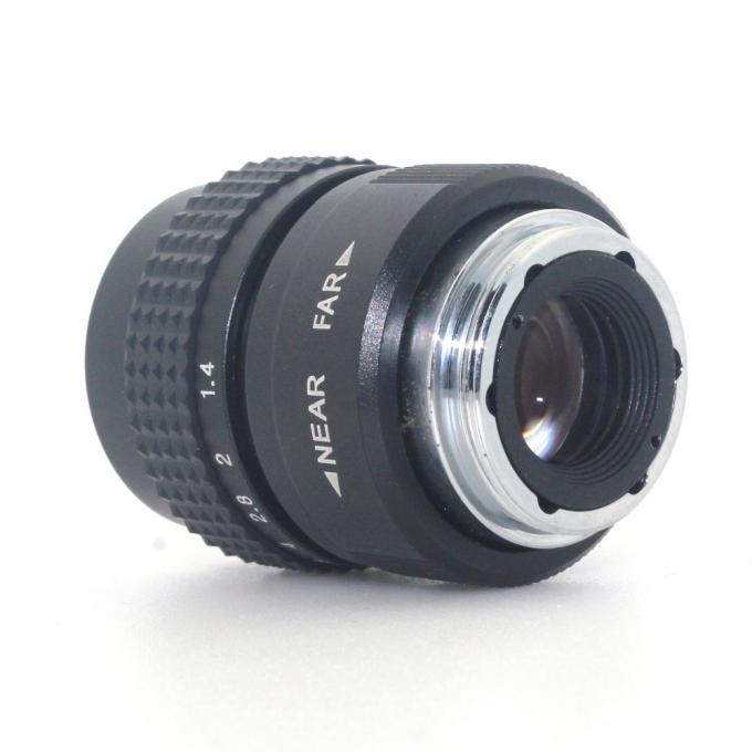 Lente do CCTV f1.4 da montagem da lente f/1.4 C do preto 25mm para acessórios da câmera de NiKON 1 J1 J2 J3 V1 J2