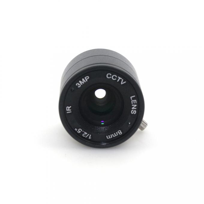 8mm objetiva do CCTV da montagem do CS da lente do pixel de 3,0 HD Megapixel para a câmera do IP do CCTV da segurança do CCD do dia/noite